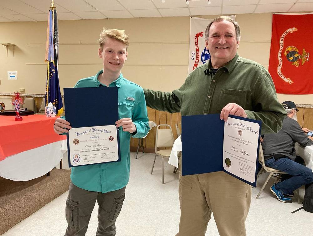 C. McMahan and Mike Waters Awardees
