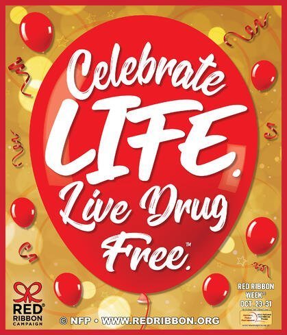 Celebrate Life Live Drug Free Balloon Art